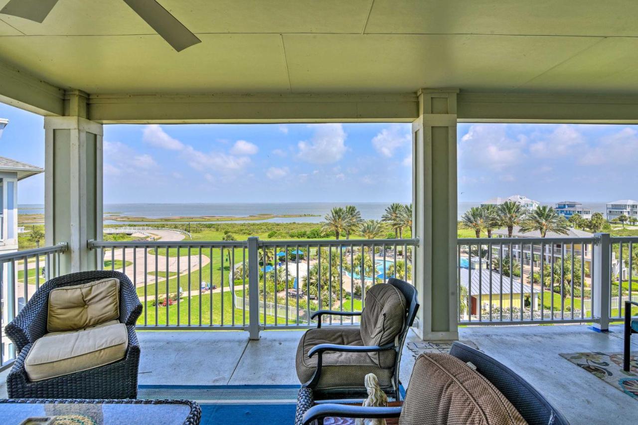 Pointe West Family Retreat Balcony And Ocean Views! Apartment Галвестън Екстериор снимка